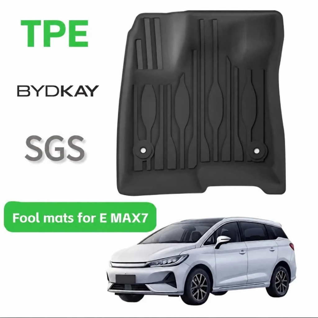 TPE Floor Mats & Trunk Mat for BYD M6/E MAX 7