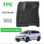TPE Floor Mats & Trunk Mat for BYD M6/E MAX 7