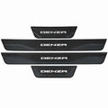DENZA B5 B8 door sill scuff plate protector installed on vehicle