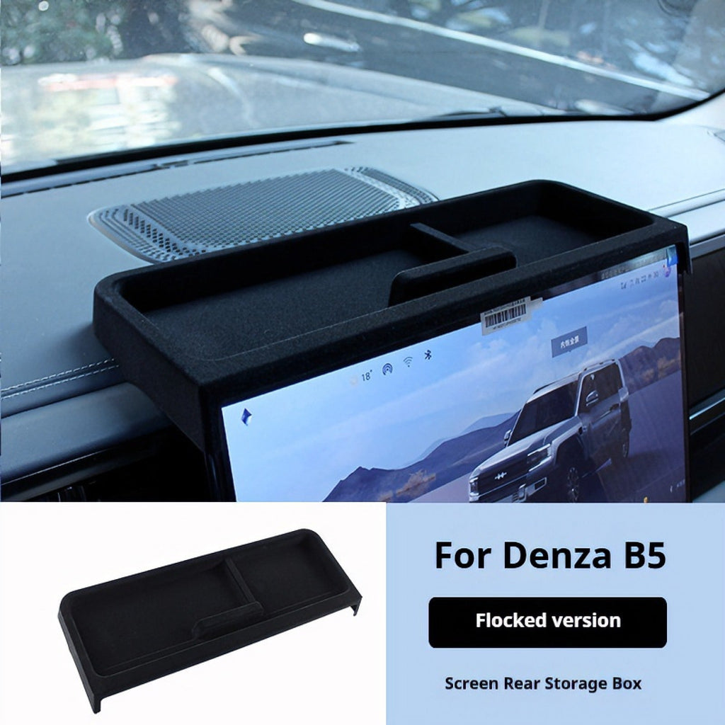 Storage box behind the central control screen for BYD Denza B5 AUTOEVEX