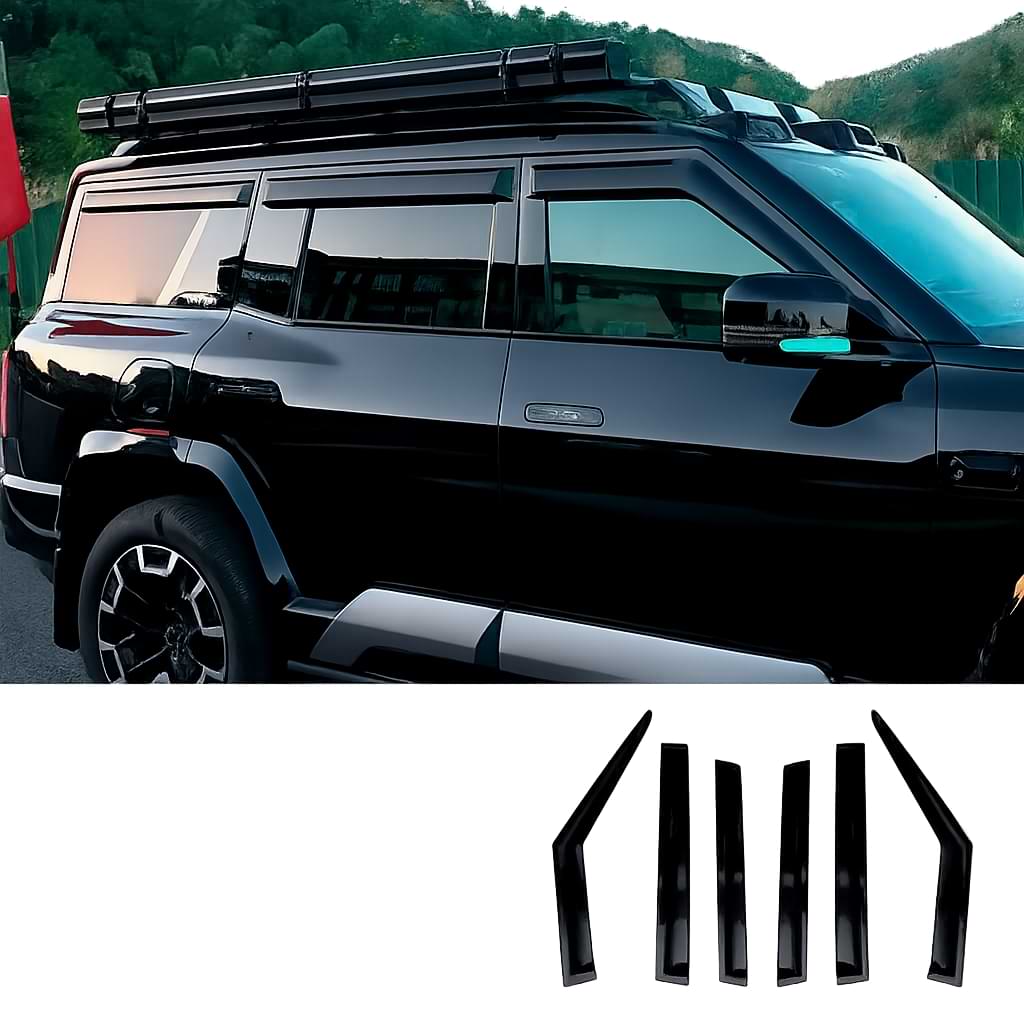 Leopard 8  DENZA B8 2025-2026 Window Visors | Sun & Rain Weather Shields