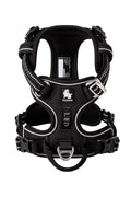 Adjustable Dog Harness for Outdoor Walking black