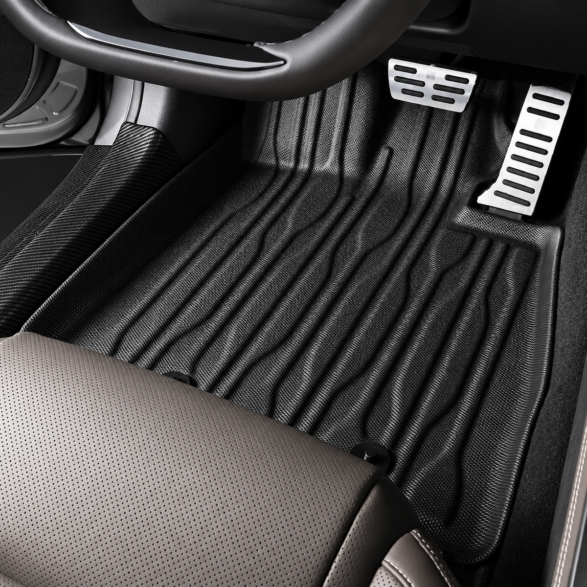 TPE Rubber Floor Mats & Trunk Mat for BYD Han