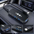 Equation Leopard 8 2025 USB Type-C Extender Adapter for Car Charging and Data Transfer