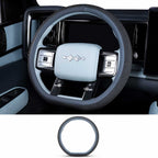 Premium Full-Cover Suede Steering Wheel Cover for BYD Leopard 5 2023-2025 Custom Non-Slip