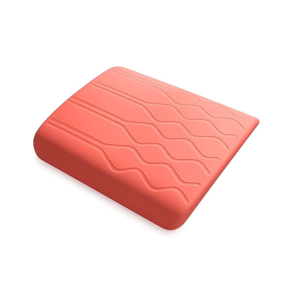 Grey silicone center console armrest box cover for BYD Sealion 8 (Atto 8) and BYD Tang L refrigerator version, custom-fit interior protector. red