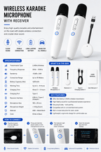 Wireless karaoke microphone with receiver inside XPeng and Deepal car
