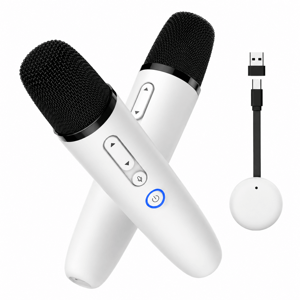 XPeng wireless car karaoke microphone with receiver