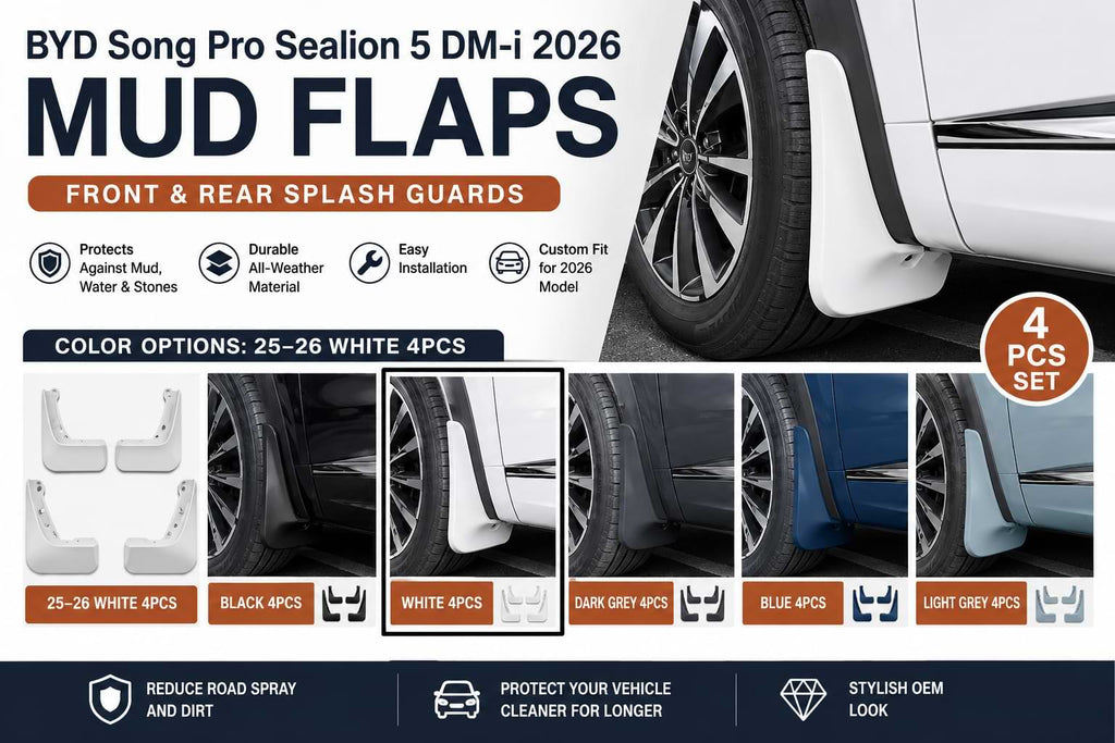 BYD Song Pro Sealion 5 DM-i 2026 Front and Rear Wheel Mud Flaps Splash Guards