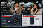 Zeekr car karaoke microphones for Snapdragon SA8155P and 8295P systems